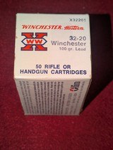 WINCHESTER WESTERN 32-20 WIN - 3 of 3