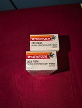 WINCHESTER SUPER-X 222 REMINGTON