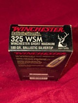 WINCHESTER 325 WSM BALLISTIC SILVERTIP - Image 1 of 3