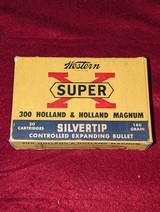 WESTERN SUPER X 300 H&H MAGNUM - Image 1 of 4