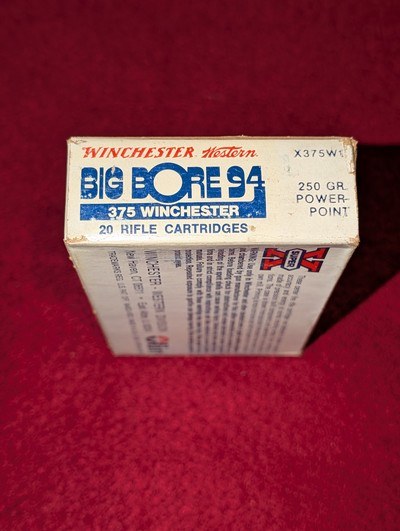 WINCHESTER BIG BORE 94 375 WINCHESTER - Image 2 of 3