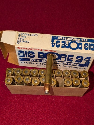 WINCHESTER BIG BORE 94 375 WINCHESTER - Image 3 of 3
