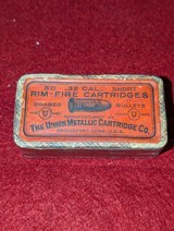 THE UNION METALLIC CARTRIDGE COMPANY 32 SHORT RIMFIRE - Image 1 of 5