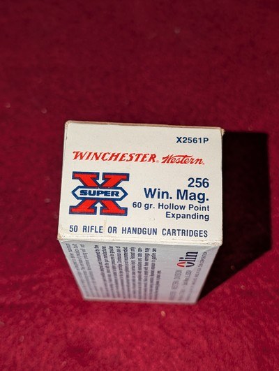 WINCHESTER WESTERN SUPER X 256 WIN MAG - Image 2 of 4