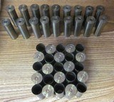 Antique 12 ga. Brass Casings. (43) count. - 2 of 4