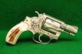 Smith and Wesson Model 60 Engraved Revolver .38 Special - 2 of 3