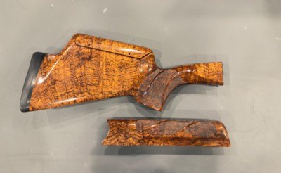 KRIEGHOFF K80 EXHIBITION TRAP SPECIAL WOOD SET