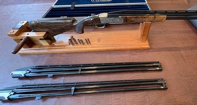 KRIEGHOFF K20 GOLD RENAISSANCE PROSPORTER 3 BARREL SET - Image 4 of 12