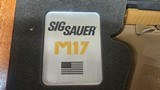 SIG SAUER M17 Commemerative
P320 9mm #171 of 5000 - 6 of 6