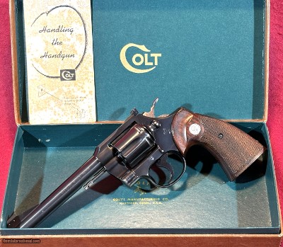 Colt Officer's Model Match, 3rd Model, 22 LR