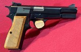 Browning Hi-Power Made in Belgium in 1975, Adjustable Sight, Exceptional Condition - 4 of 20