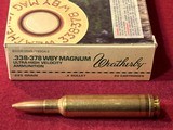 Weatherby Mark V Accumark in .338-378 Weatherby Magnum W/ Leupold Mark 4 M1-16X - 20 of 20