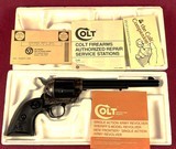 NEW IN BOX COLT SAA 3RD GENERATION REVOLVER IN .357 MAGNUM - 19 of 20