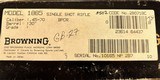 Browning BPCR, .45-70 Govt., New Unfired in original Box with papers - 20 of 20