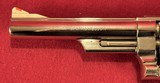 SMITH & WESSON MODEL 57 (no dash), 41 MAGNUM, NICKEL FINISH, 6