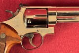 SMITH & WESSON MODEL 57 (no dash), 41 MAGNUM, NICKEL FINISH, 6