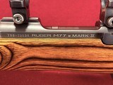 RUGER 77 MK II VARMINT/TARGET * LAMINATED STOCK * 22-250 * MINTY CONDITION - 8 of 20