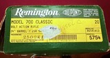 REMINGTON MODEL 700 CLASSIC 
