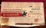 WINCHESTER Model 70 XTR FEATHERWEIGHT 7MM Mauser New in Box - 20 of 20