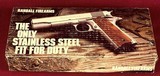 Randall Firearms 1911 Service Model A131 * 45 acp * With Original Factory box and 4 Randall Magazines plus papers - 18 of 20