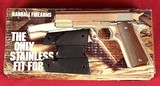 Randall Firearms 1911 Service Model A131 * 45 acp * With Original Factory box and 4 Randall Magazines plus papers - 20 of 20