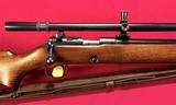 WINCHESTER MODEL 52, 22 LR, MADE in 1937, With LYMAN 12X TARGETMASTER SCOPE - 3 of 20