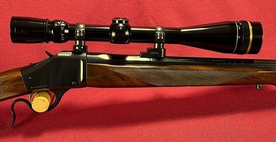 BROWNING MODEL
1885 SINGLE SHOT, 22-250 with LEUPOLD 6.5-20X VARI-X III SCOPE