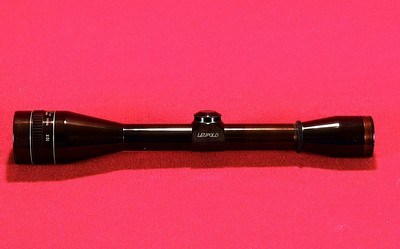 LEUPOLD 10 X 40 ADJUSTABLE OBJECTIVE GLOSS BLACK RIFLE SCOPE