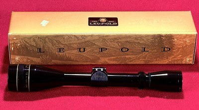 LEUPOLD 3-9 X 40 ADJUSTABLE OBJECTIVE SCOPE IN GLOSS BLACK