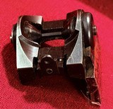 CARL ZEISS JENA RIFLE SCOPE marked Zielsechs Nr. 7713 about 8 Power Magnification, with Case and Stith Mount - 6 of 19