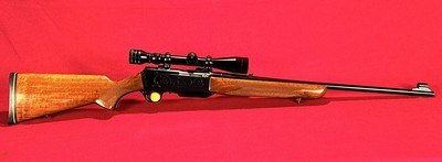 BROWNING BAR GRADE II BELGIUM, 7mm MAGNUM with VINTAGE REDFIELD 3-9 SCOPE