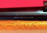 BROWNING BAR GRADE II BELGIUM, 7mm MAGNUM with VINTAGE REDFIELD 3-9 SCOPE - 12 of 20