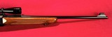BROWNING BAR GRADE II BELGIUM, 7mm MAGNUM with VINTAGE REDFIELD 3-9 SCOPE - 4 of 20