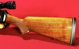 BROWNING BAR GRADE II BELGIUM, 7mm MAGNUM with VINTAGE REDFIELD 3-9 SCOPE - 9 of 20