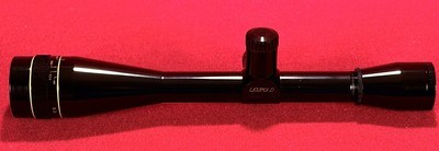 LEUPOLD 12X TARGET/VARMINT SCOPE in HIGH GLOSS BLACK with FINE PLEX RETICLE - Image 1 of 11