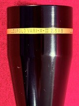 LEUPOLD GLOSS BLACK VARI-X III 2.5-8 SCOPE, MINTY! - 2 of 10