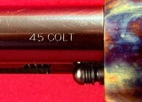 DOUG TURNBULL CUSTOM SINGLE ACTION 12' BUNTLINE REVOLVER .45 COLT made in 2007 - Image 9 of 20
