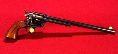 DOUG TURNBULL CUSTOM SINGLE ACTION 12' BUNTLINE REVOLVER .45 COLT made in 2007 - Image 1 of 20