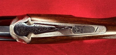 RIZZINI, BATTISTA OVER & UNDER 20 GAUGE COMPETITION SHOTGUN, BEAUTIFUL - Image 14 of 20