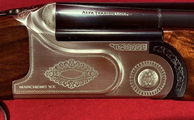 RIZZINI, BATTISTA OVER & UNDER 20 GAUGE COMPETITION SHOTGUN, BEAUTIFUL - Image 11 of 20