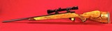 WEATHERBY VANGUARD 7MM REM. MAG. with REDFIELD WIDEVIEW 3-9 SCOPE, PRETTY WOOD - 6 of 20