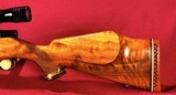 WEATHERBY VANGUARD 7MM REM. MAG. with REDFIELD WIDEVIEW 3-9 SCOPE, PRETTY WOOD - 7 of 20