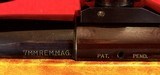 WEATHERBY VANGUARD 7MM REM. MAG. with REDFIELD WIDEVIEW 3-9 SCOPE, PRETTY WOOD - 19 of 20