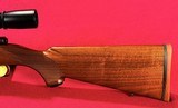 NICE! RUGER M77 HAWKEYE in 7mm-08, with SIGHTRON 2.5-10X44 Rifle Scope. - 6 of 20