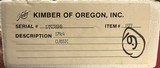 NEW and UNFIRED KIMBER OF OREGON Model 84 HB, 17 MACH IV, RARE 3 POSITION SAFETY - Image 20 of 20