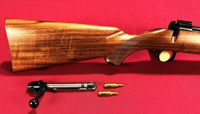 NEW and UNFIRED KIMBER OF OREGON Model 84 HB, 17 MACH IV, RARE 3 POSITION SAFETY
