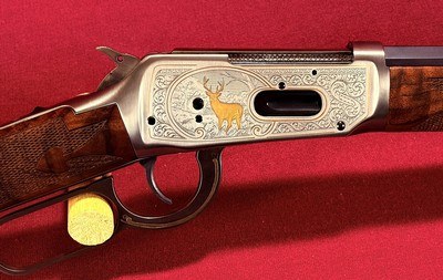 WINCHESTER CUSTOM SHOP NEW GENERATION II GRADE MODEL 94AE LEVER ACTION RIFLE, 25-35 WIN. - Image 3 of 20