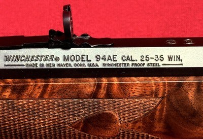 WINCHESTER CUSTOM SHOP NEW GENERATION II GRADE MODEL 94AE LEVER ACTION RIFLE, 25-35 WIN. - Image 13 of 20