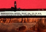 WINCHESTER CUSTOM SHOP NEW GENERATION II GRADE MODEL 94AE LEVER ACTION RIFLE, 25-35 WIN. - Image 13 of 20