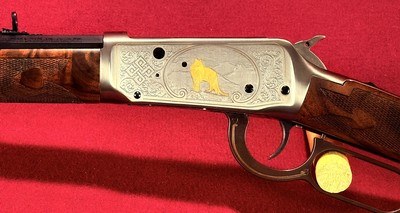 WINCHESTER CUSTOM SHOP NEW GENERATION II GRADE MODEL 94AE LEVER ACTION RIFLE, 25-35 WIN. - Image 9 of 20
